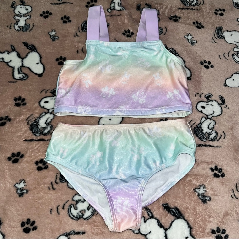 Disney Junior Minnie Mouse 2 Piece Swimsuit